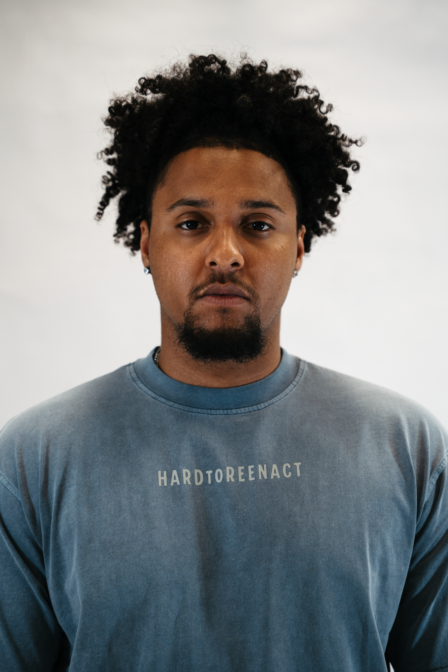STEEL BLUE TEE