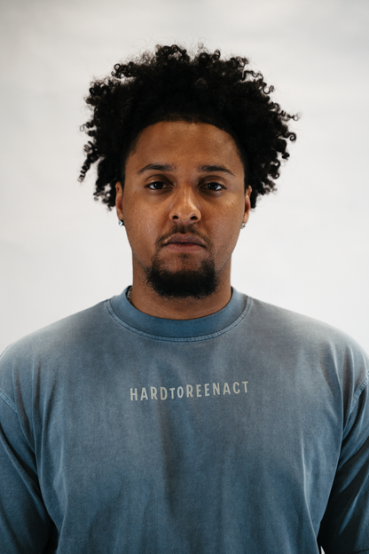 STEEL BLUE TEE