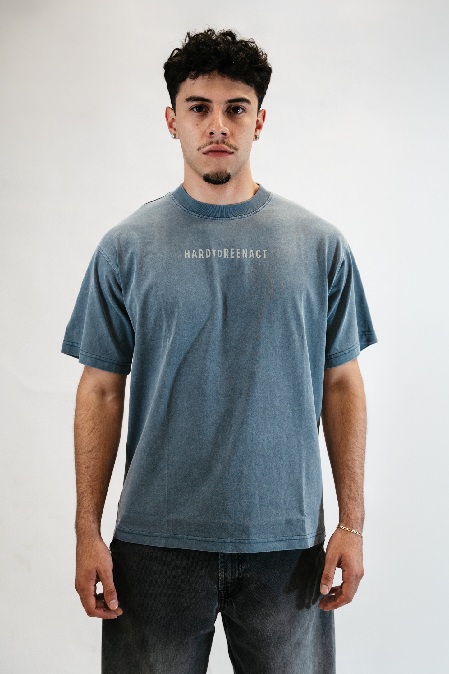 STEEL BLUE TEE